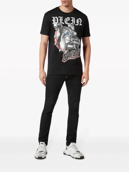 Marškinėliai Philipp Plein juoda