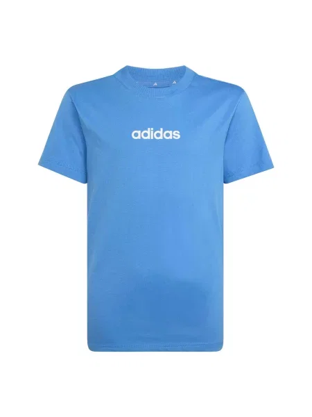 T-Shirt Adidas Sport J Lin Tee Dzieci niebieska