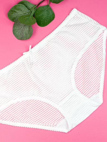 ISSA Plus Труси без підкладки білий