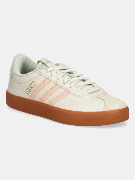 Маратонки adidas VL Court бежово