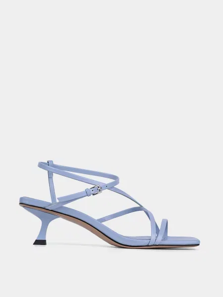 Шкіряні Босоніжки MIRATON блакитний