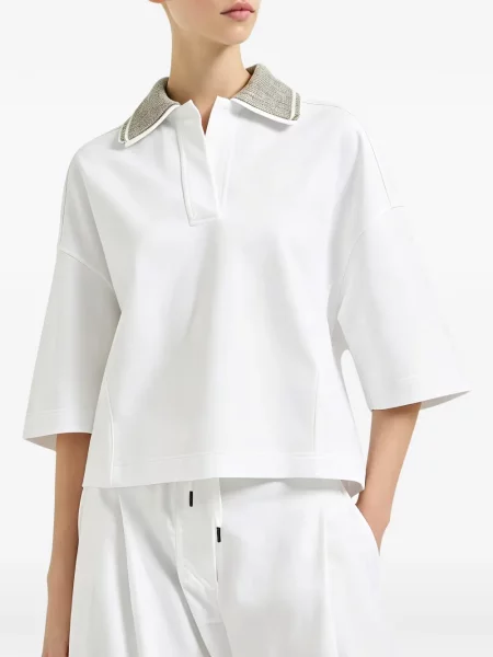 Top Brunello Cucinelli alb