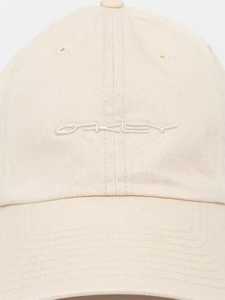 Однотонная кепка Oakley бежевая