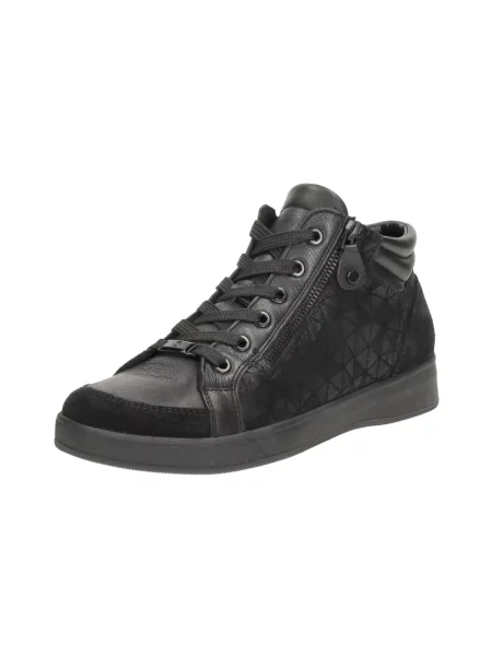 Sneakersy Ara skórzane czarne