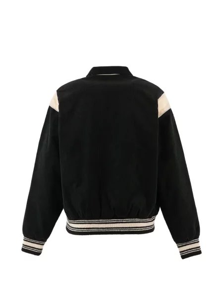 Μπουφάν bomber Saint Mxxxxxx κοτλέ μαύρο
