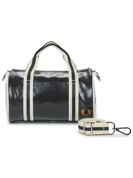 Potovalne torbe Fred Perry CLASSIC MINI BARREL BAG črna