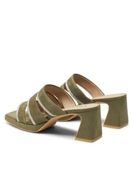 Caprice Natikači Khaki