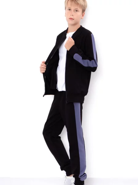 Дитячий Спортивний костюм Носи своє чорний