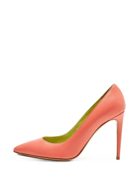 Pantofi cu toc Ralph Lauren Collection roz