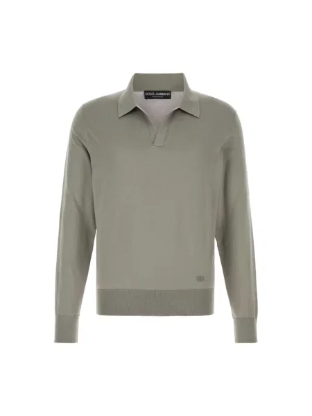 Koszulka polo Dolce And Gabbana szara