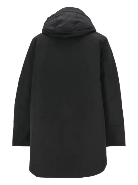 Geacă Ecoalf cu glugă negru