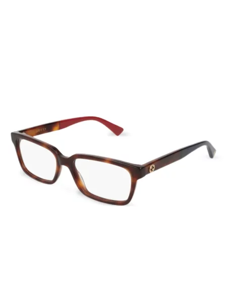 Ochelari de soare dreptunghiulari Gucci Eyewear maro