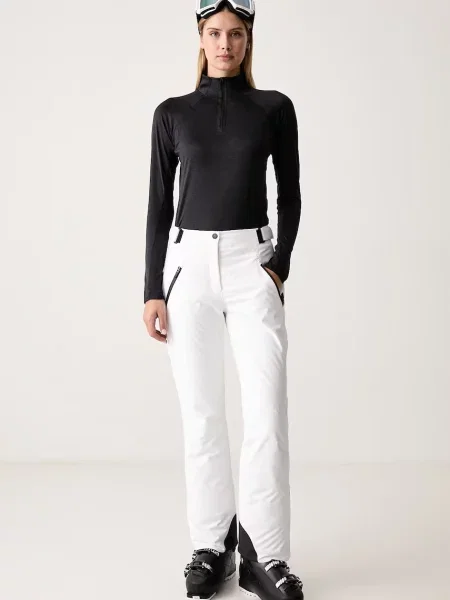 Colmar pantaloni de schi pentru femei alb
