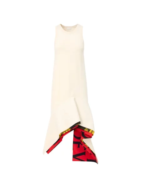 Rochie fără mâneci Loewe fără mâneci asimetrică de costum