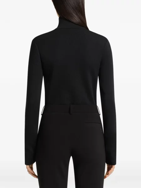 Cardigan Courreges cu autograf negru