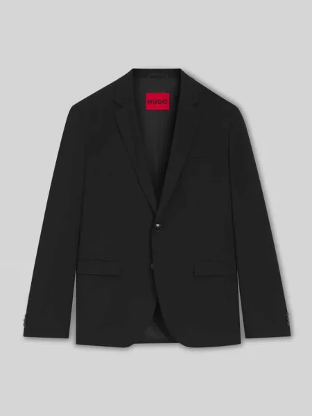 Marynarka do garnituru o kroju slim fit z mieszanki wełny model ‘ARTI’ Hugo czarna