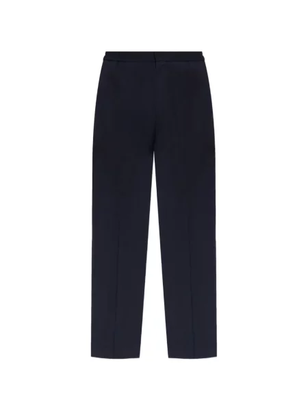 Pantaloni Paul Smith de lână albastru
