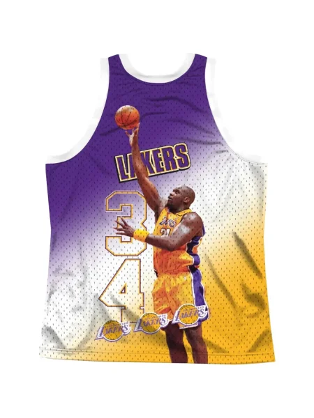 Vestă Mitchell & Ness alb
