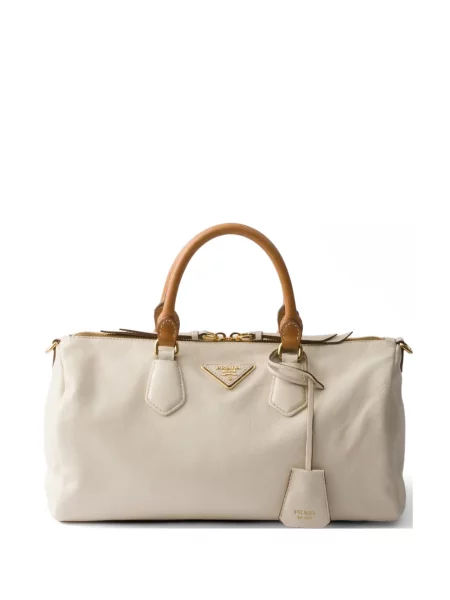 Top Prada din piele