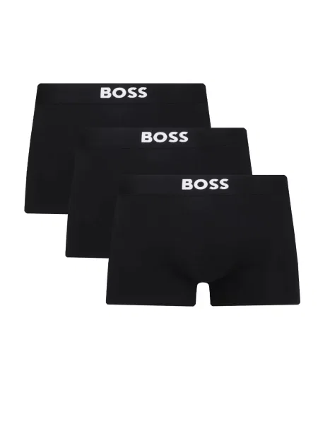 Boss Bodywear 3 db-os boxeralsó szett Trunk 3P B Bold fekete