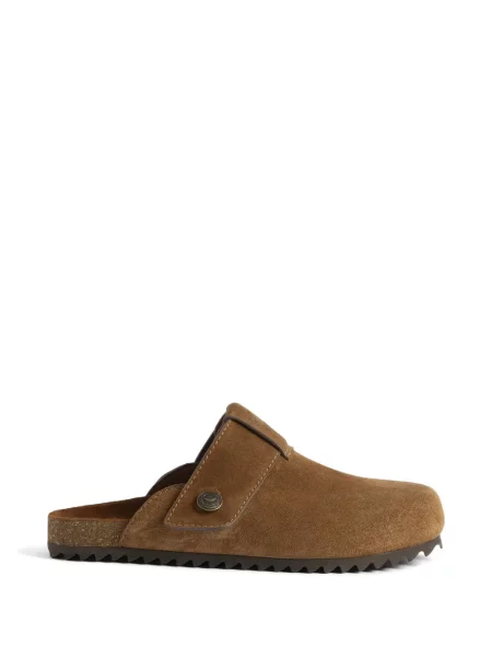 Papuci tip mules Zadig&voltaire din piele de căprioară maro