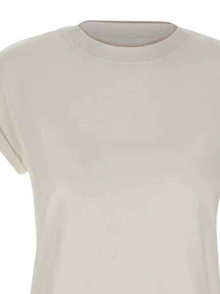 Tricou Eleventy cu decolteu rotund gri
