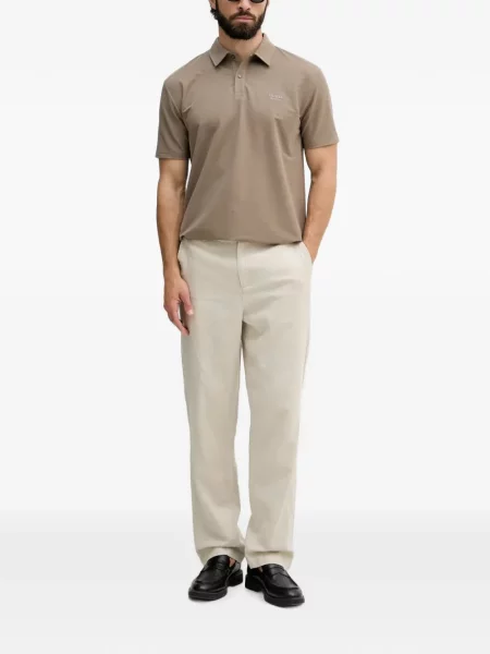 Scurt tricou polo Guess cu broderie
