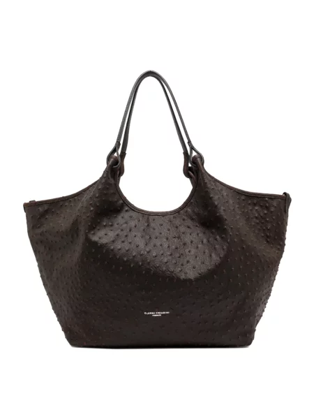 Shopperka Gianni Chiarini skórzana brązowa