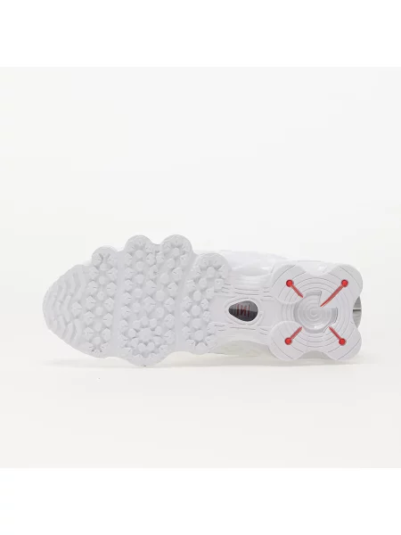 Sneakers Nike W Shox TL White/ White-Metallic Silver-Max Orange EUR 43 λευκό
