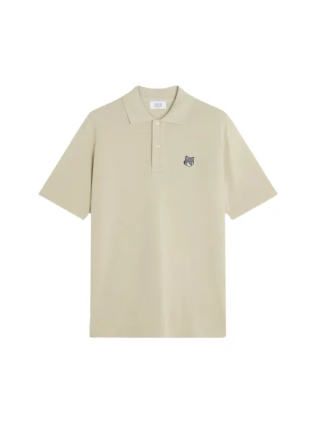 Koszula Maison Kitsune beżowa