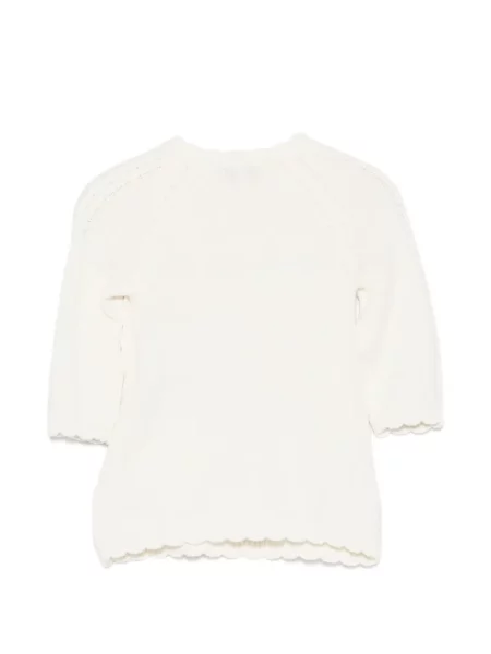 Kardigan dziecięcy Emporio Armani biały