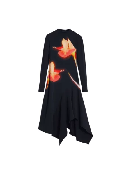 Sukienka Desigual Mila Dress Black L czarna