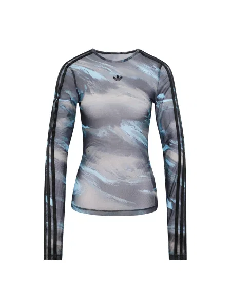 ADIDAS ORIGINALS Tričko světlemodrá / čokoládová / olivová černá