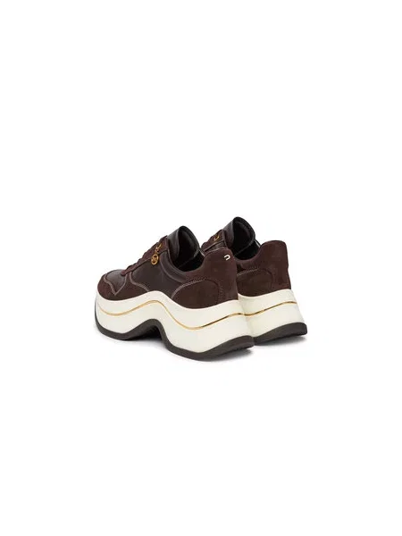 Sneakersy MICHAEL Michael Kors Tmavo hnedá