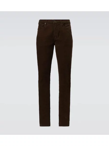 Kavbojke Tom Ford rjava