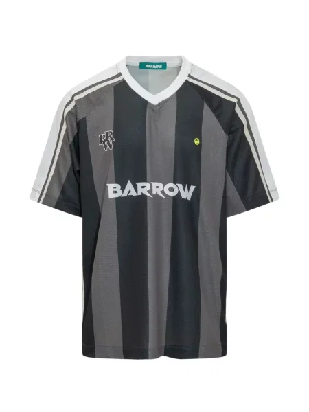 Тениска Barrow на райета черно