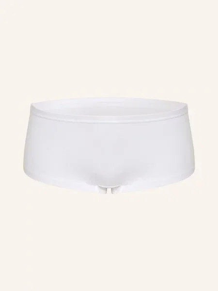 Hanro Bokserki Cotton Sensation weiss białe