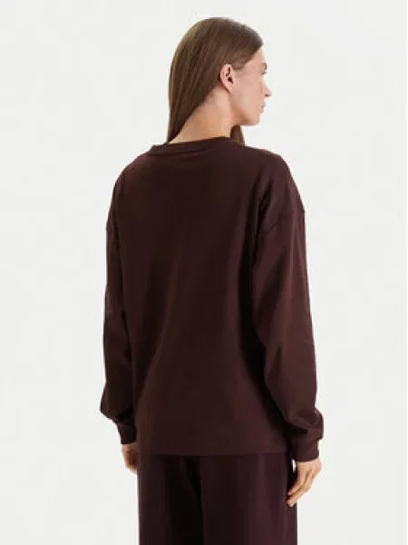 Calvin Klein Jeans Jopa Monologo Oversize rjava