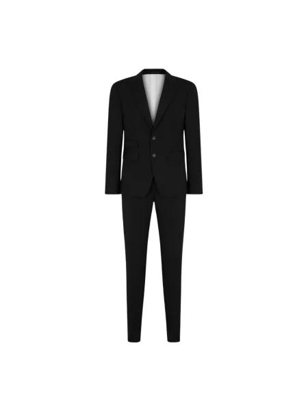 Garnitur Dsquared2 wełniany czarny