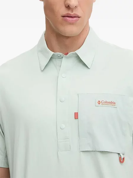 Scurt tricou polo Columbia albastru