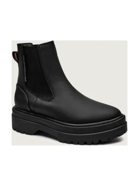 Tommy Hilfiger Ghete chelsea CHELSEA negru