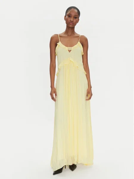 TWINSET Rochie de vară galben