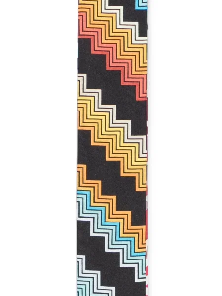 Слаб шал Missoni с принт черно