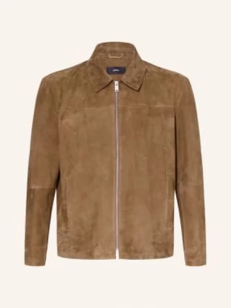 Arma Kožená Bunda Hardin hnědá