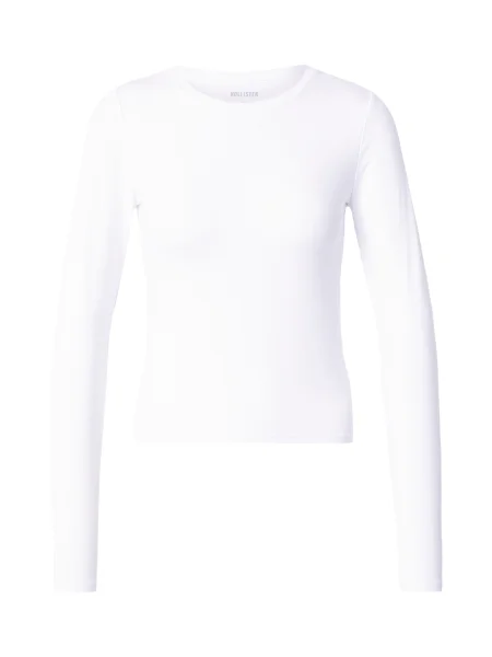 HOLLISTER Tricou alb