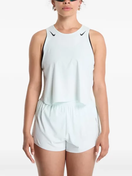 Φλοράλ περικομμένο πουκάμισο Nike από ζέρσεϋ πράσινο