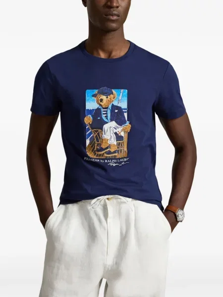 Τέντωμα καρό κιλότα Polo Ralph Lauren με κέντημα πράσινο