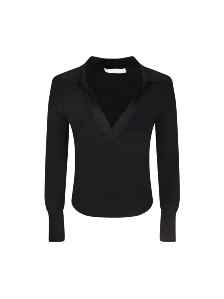 Dzianinowy sweter Iro czarny