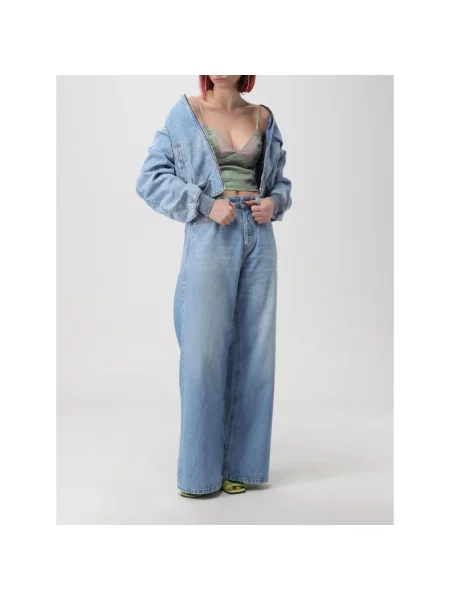 Jeansy Diesel D-Sire retro niebieskie