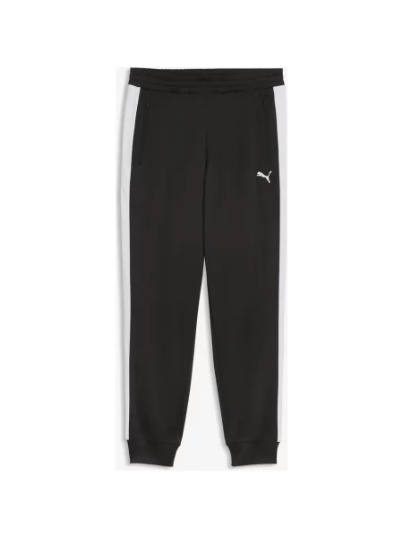 Spodnie długie Puma Essential T7 Poly czarne S białe